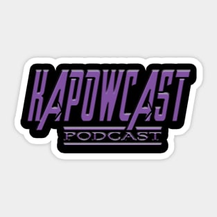 Kapowcast Game Over Sticker